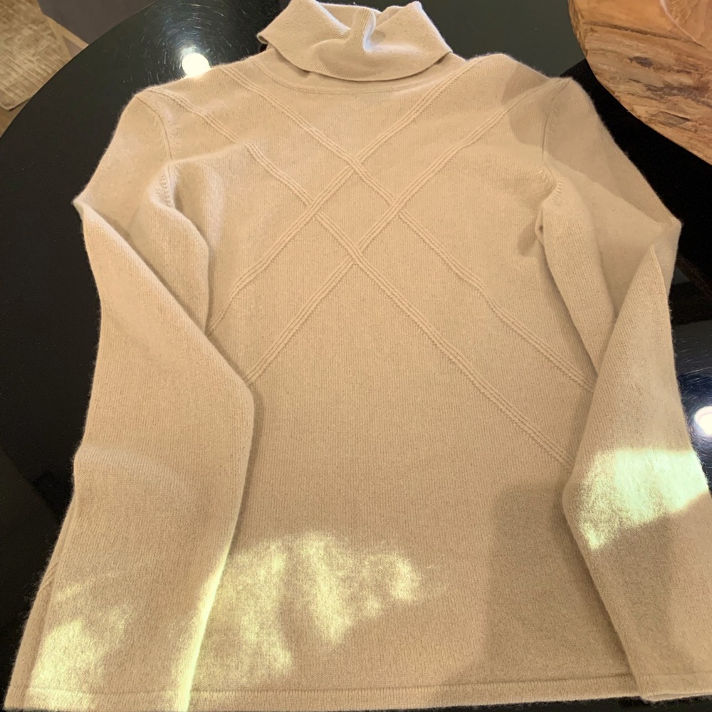 Classifies Entier Soft Cashmere Turtleneck Sweate… - image 1